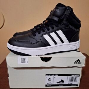 Adidas Hoops Mid 3.0 In Size 4